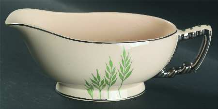 Green Wheat (Round) Gravy Boat