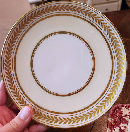 F358A Dessert Plate/Cream Soup Saucer for Flat Bowl