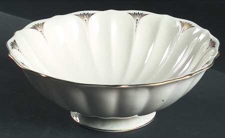 Lotus Collection (Gold Trim) Centerpiece