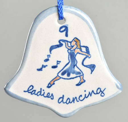 Twelve Days of Christmas Ornament