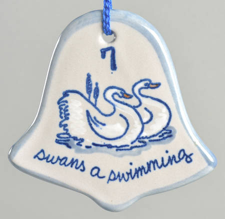 Twelve Days of Christmas Ornament