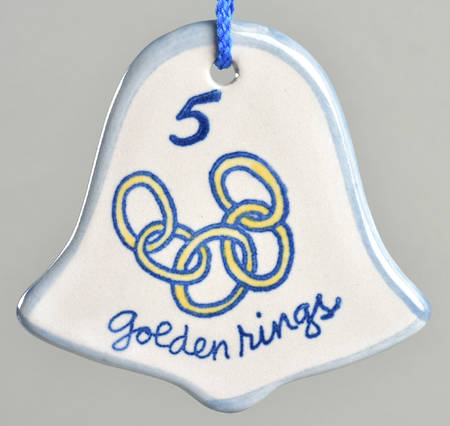 Twelve Days of Christmas Ornament