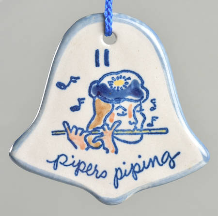 Twelve Days of Christmas Ornament
