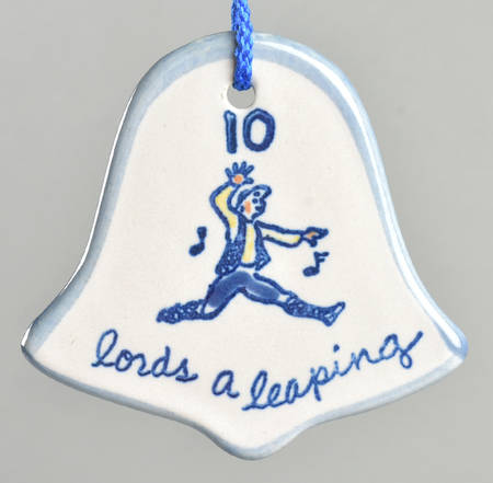 Twelve Days of Christmas Ornament