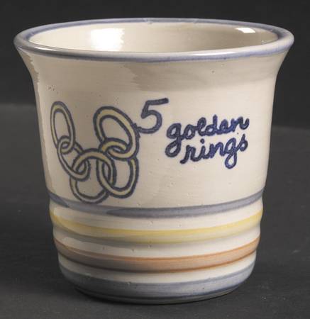 Twelve Days of Christmas Punch Cup