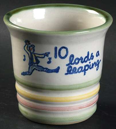 Twelve Days of Christmas Punch Cup