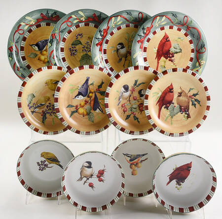 Winter Greetings 24  Piece Estate Set