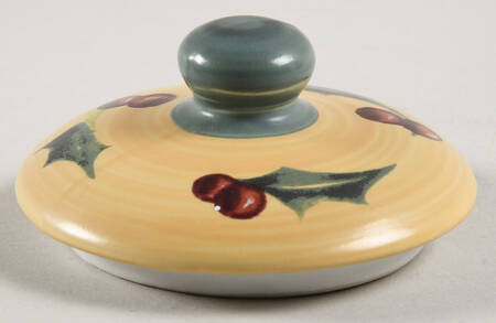 Winter Greetings Lid for Sugar Bowl