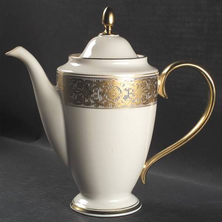 Haute Couture Coffee Pot & Lid