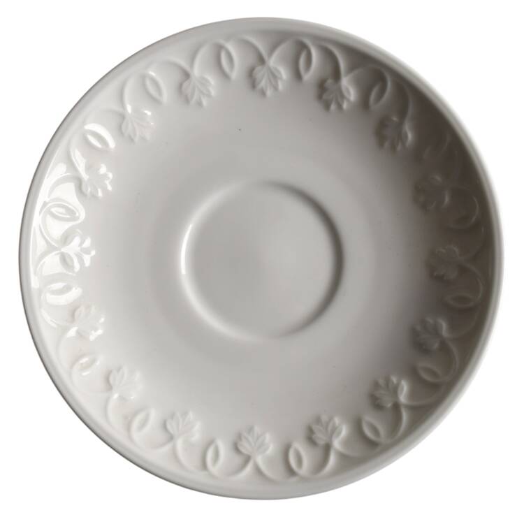 Damasse (No Trim) Saucer
