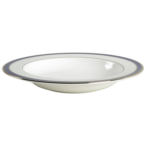 Federal Cobalt Platinum 9" Soup/Pasta Bowl