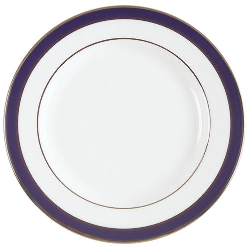 Federal Cobalt Platinum Bread & Butter Plate