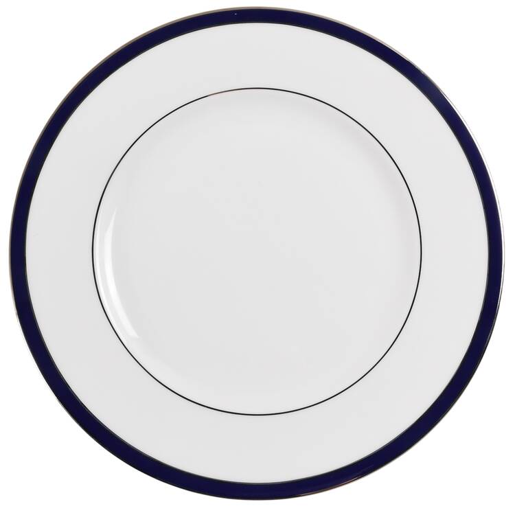 Federal Cobalt Platinum Millennium Dinner Plate
