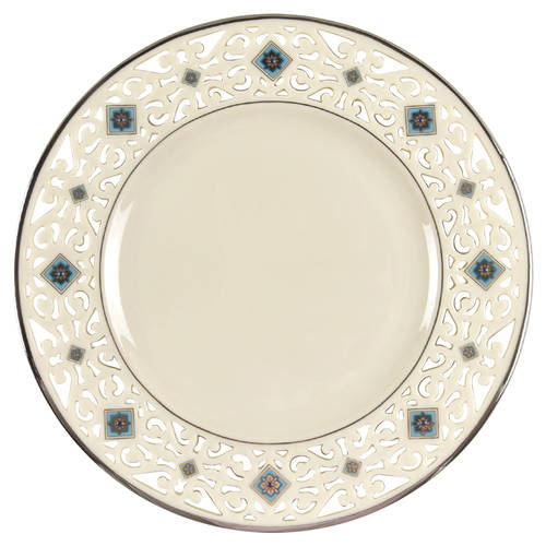Jewels Sapphire Pierced Accent Luncheon Plate