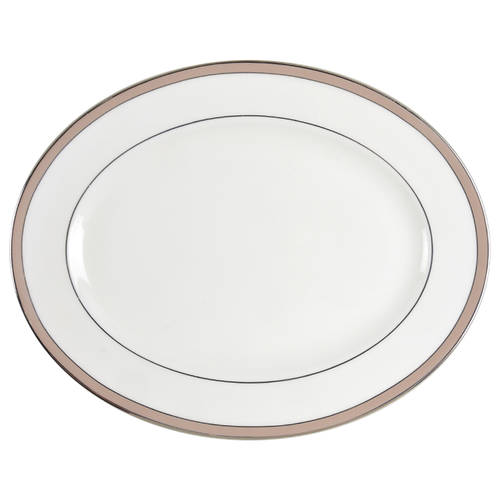 Onyx Frost 13" Oval Serving Platter