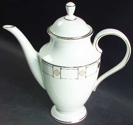 Prism Platinum Coffee Pot & Lid