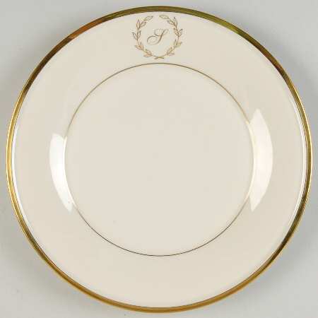Eternal Classique Monogram Luncheon Plate