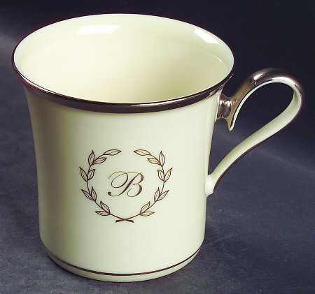 Solitaire Classique Monogram Mug