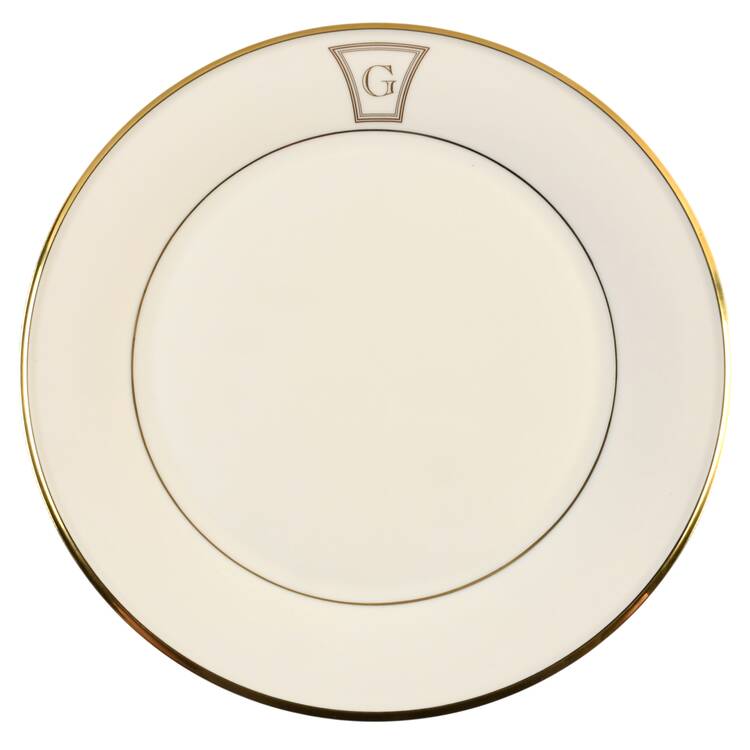 Eternal Tempo Monogram Service Plate (Charger)