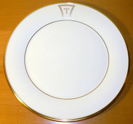 Eternal Tempo Monogram Service Plate (Charger)