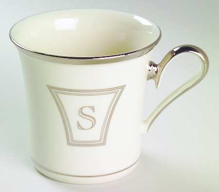 Solitaire Tempo Monogram Mug