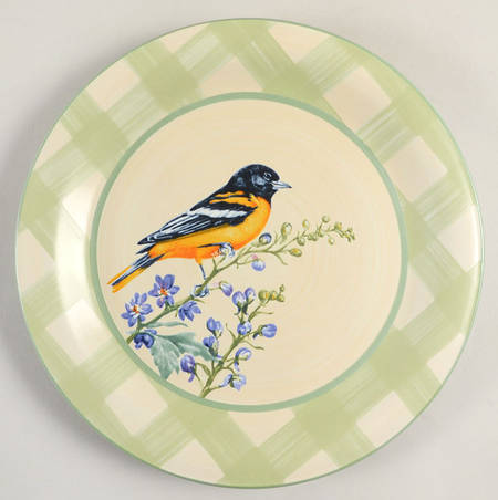 Summer Greetings  Dinner Plate