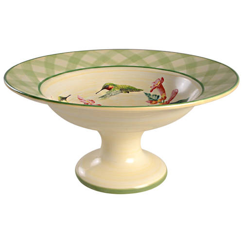 Summer Greetings  Round Compote (Height X Width)