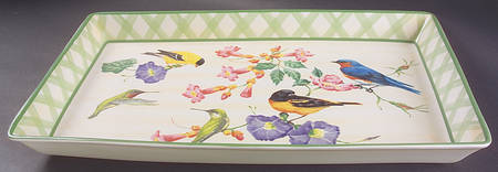 Summer Greetings  18" Rectangular Serving Platter