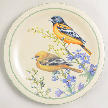 Summer Greetings  Salad Plate