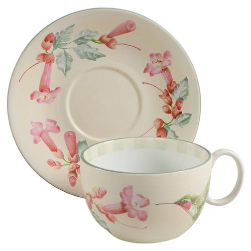 Summer Greetings  Breakfast Cup & Saucer Set