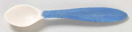 Summer Greetings  All Ceramic Sugar Spoon