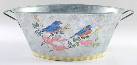 Summer Greetings  Metal Ice Chest