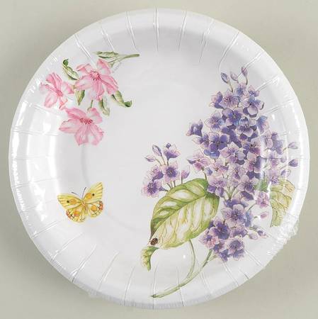 Butterfly Meadow (Pack of 16) Paper Luncheon/Dessert Plates