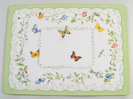 Butterfly Meadow Corkboard Placemat