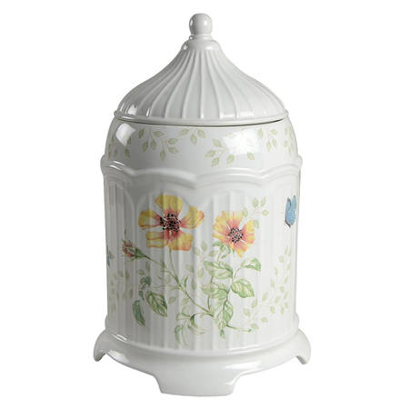 Butterfly Meadow Figural Cookie Jar & Lid