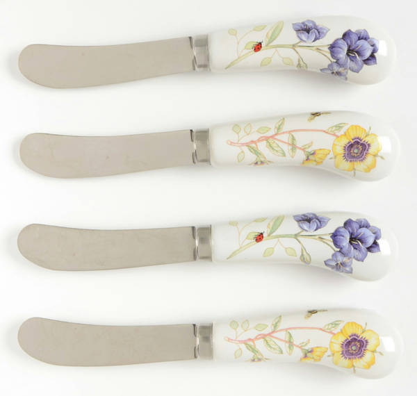 Butterfly Meadow Individual Spreader - Set of 4 (2 Each Motif 1 & 2)