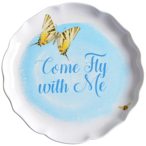 Butterfly Meadow Come Fly Dish
