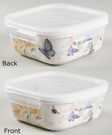 Butterfly Meadow Square Serve & Store Bowl No Lid