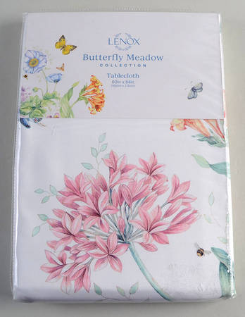 Butterfly Meadow 60" X 84" Oblong Tablecloth by Lenox