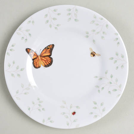 Butterfly Meadow Melmac/Melamine Child's Plate by Lenox