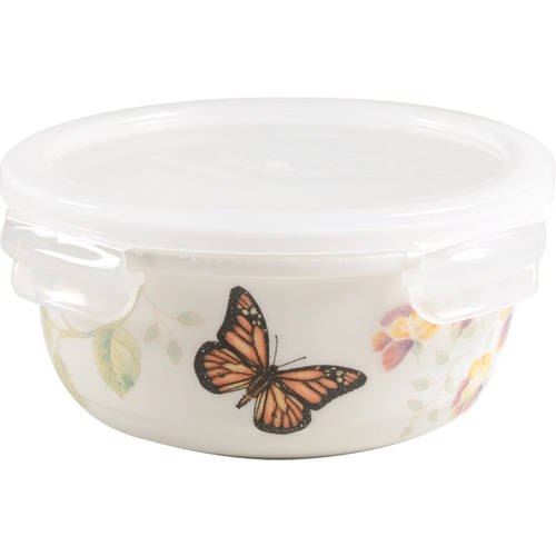 Butterfly Meadow Round Serve & Store Bowl & Lid