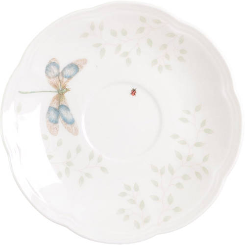 Butterfly Meadow Saucer for Footed Cup