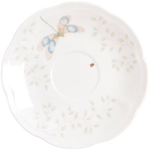 Butterfly Meadow Saucer for Footed Cup