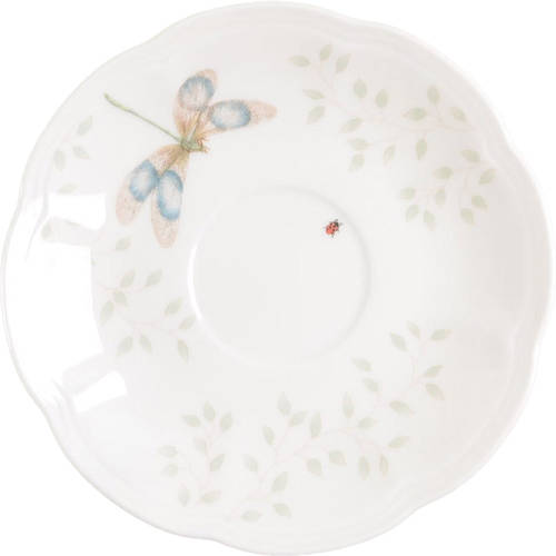 Butterfly Meadow Saucer for Footed Cup