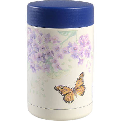 Butterfly Meadow Large Insulated Metal Food Container
