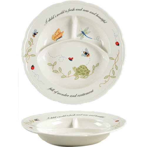 Butterfly Meadow Divided Child's Plate