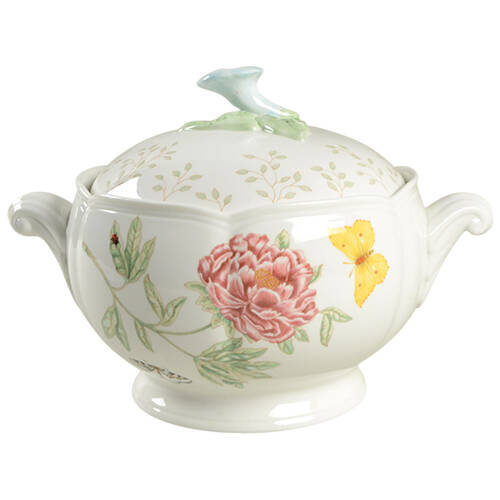 Butterfly Meadow 3 Quart Round Covered Casserole