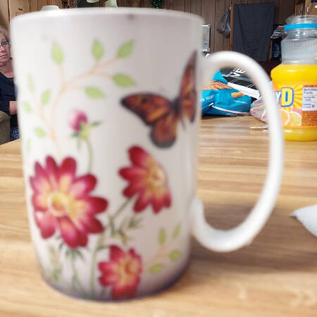 Butterfly Meadow Mug