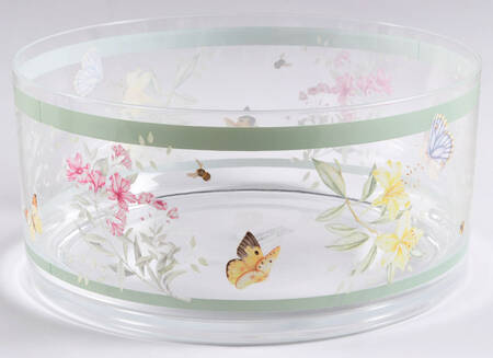 Butterfly Meadow 10" Acrylic Bowl