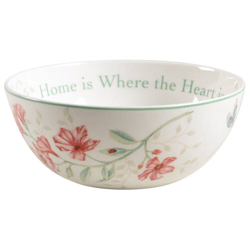 Butterfly Meadow Sentiment Bowl